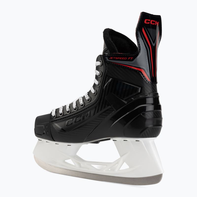 Ledo ritulio pačiūžos CCM JetSpeed FT SR Regular black 3