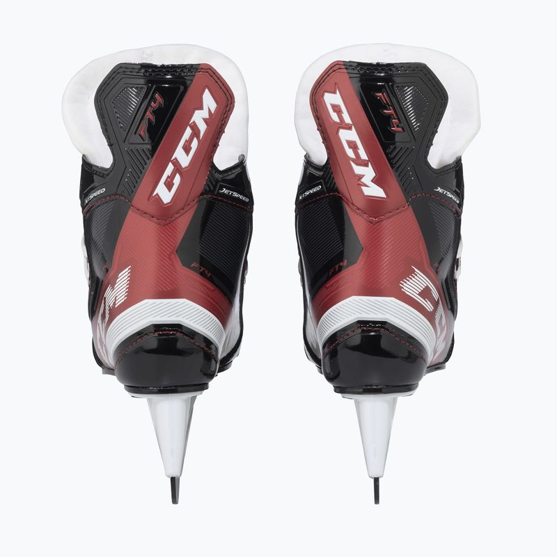Vaikiškos ledo ritulio pačiūžos CCM JetSpeed FT JR Regular black 4