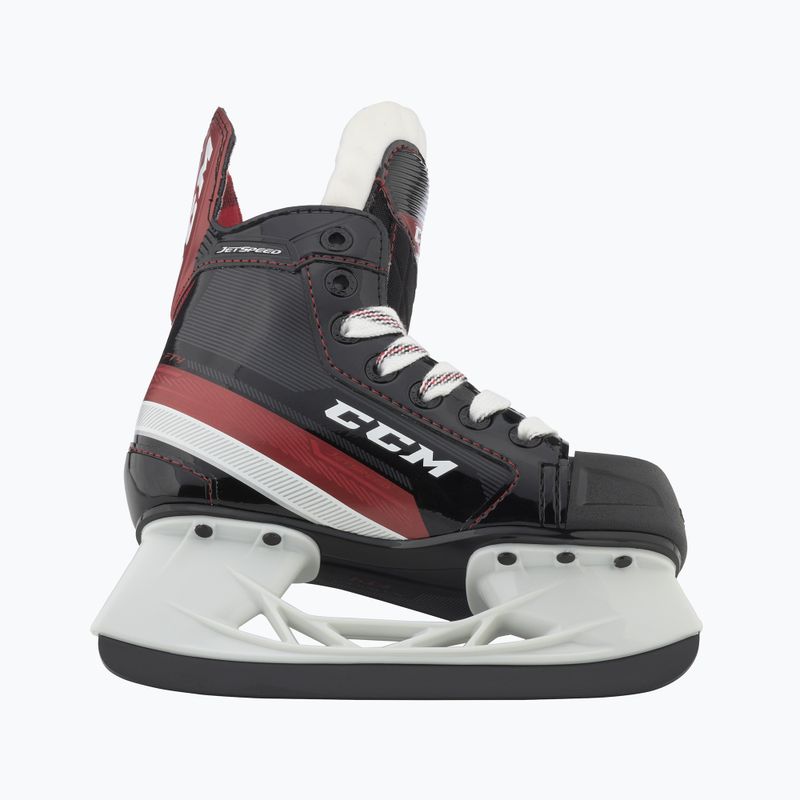 Vaikiškos ledo ritulio pačiūžos CCM JetSpeed FT JR Regular black 6