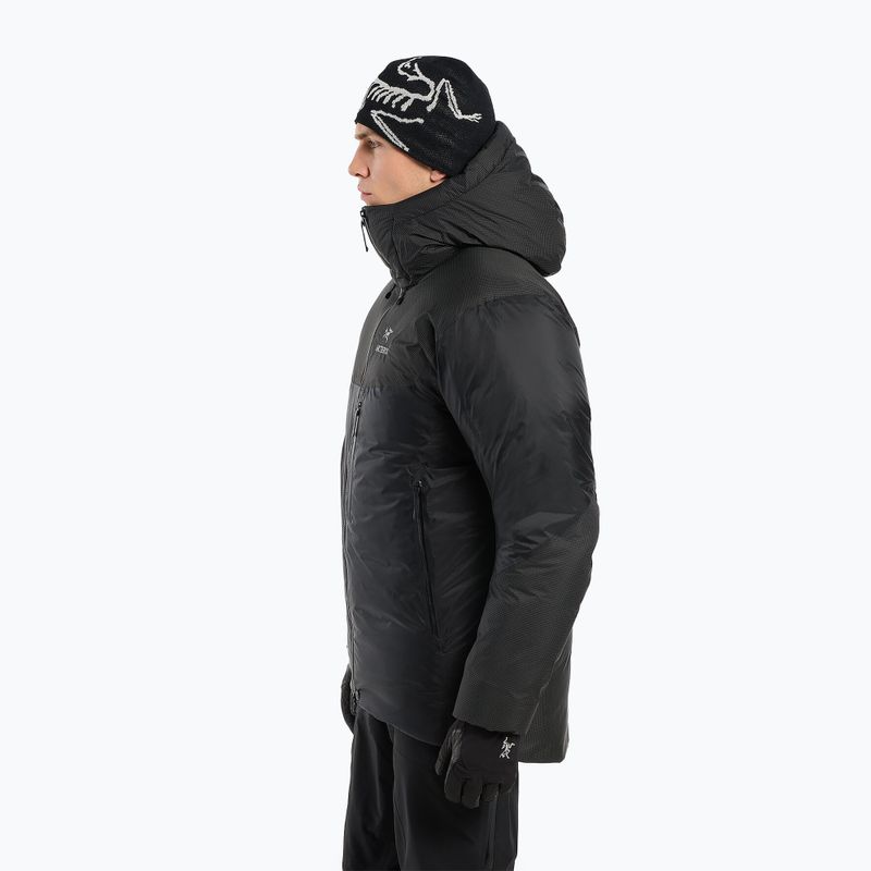 Vyriška pūkinė striukė Arcteryx Alpha Parka black 2
