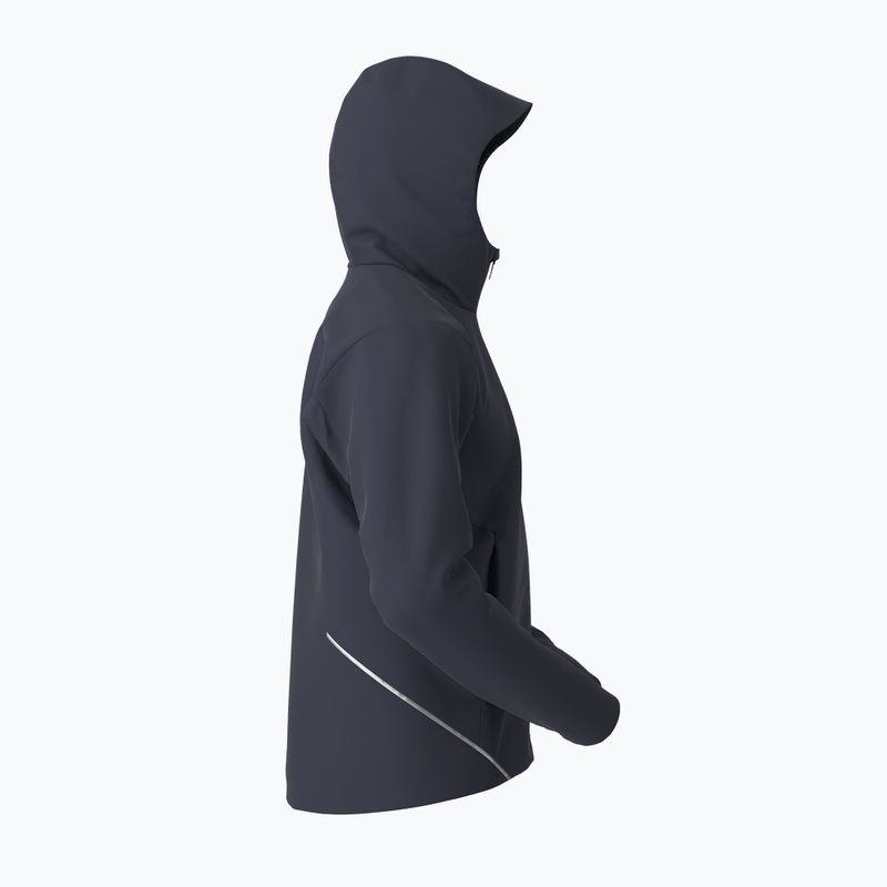 Arc'teryx Solano Hoody softshell striukė vyrams black sapphire 3