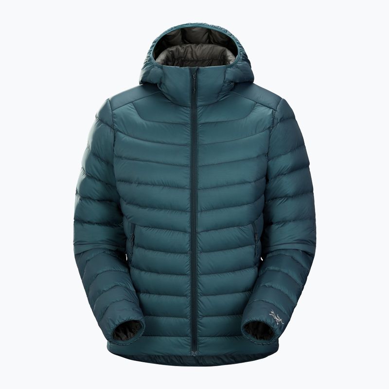 Arc'teryx Cerium Hoody labyrinth pūkinė striukė moterims 6