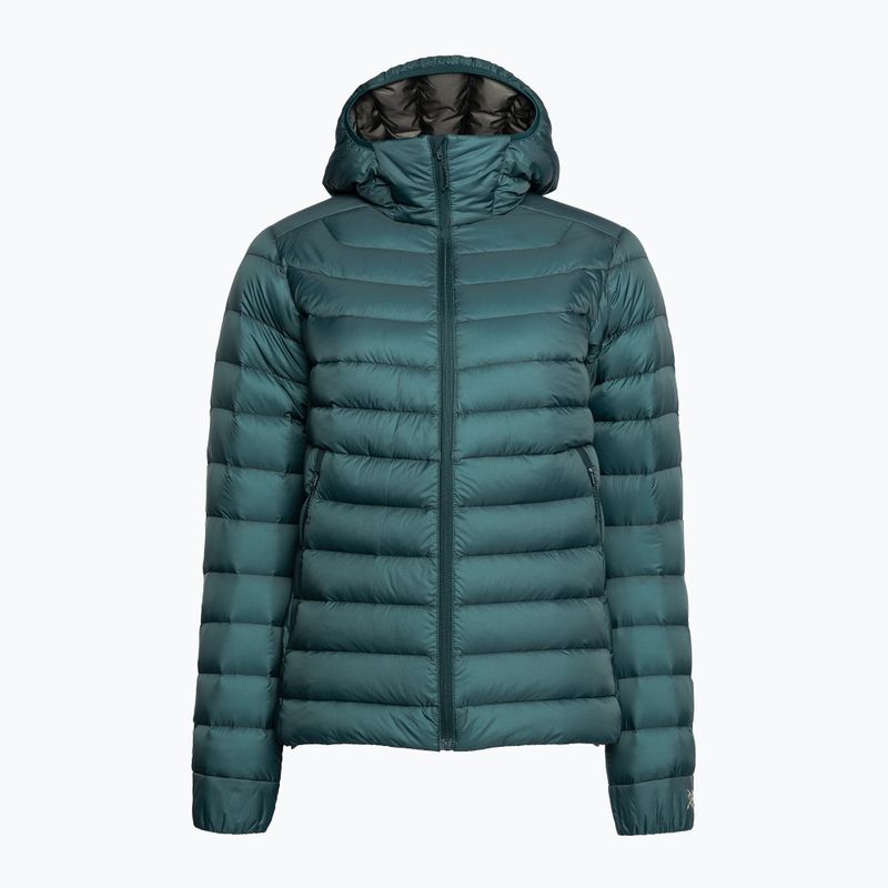 Arc'teryx Cerium Hoody labyrinth pūkinė striukė moterims