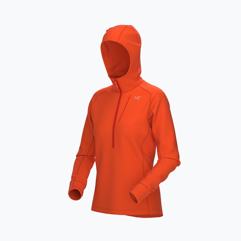 Arc'teryx moteriškas trekingo džemperis Delta Half Zip Hoody phenom 10