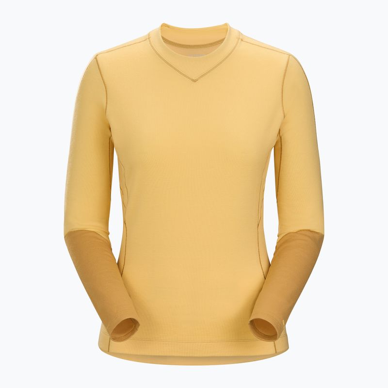 Arcteryx moteriškas terminis džemperis Rho Wool Crew sunstone/retreatreat 5