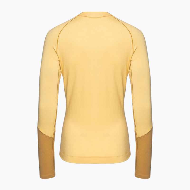 Arcteryx moteriškas terminis džemperis Rho Wool Crew sunstone/retreatreat 2
