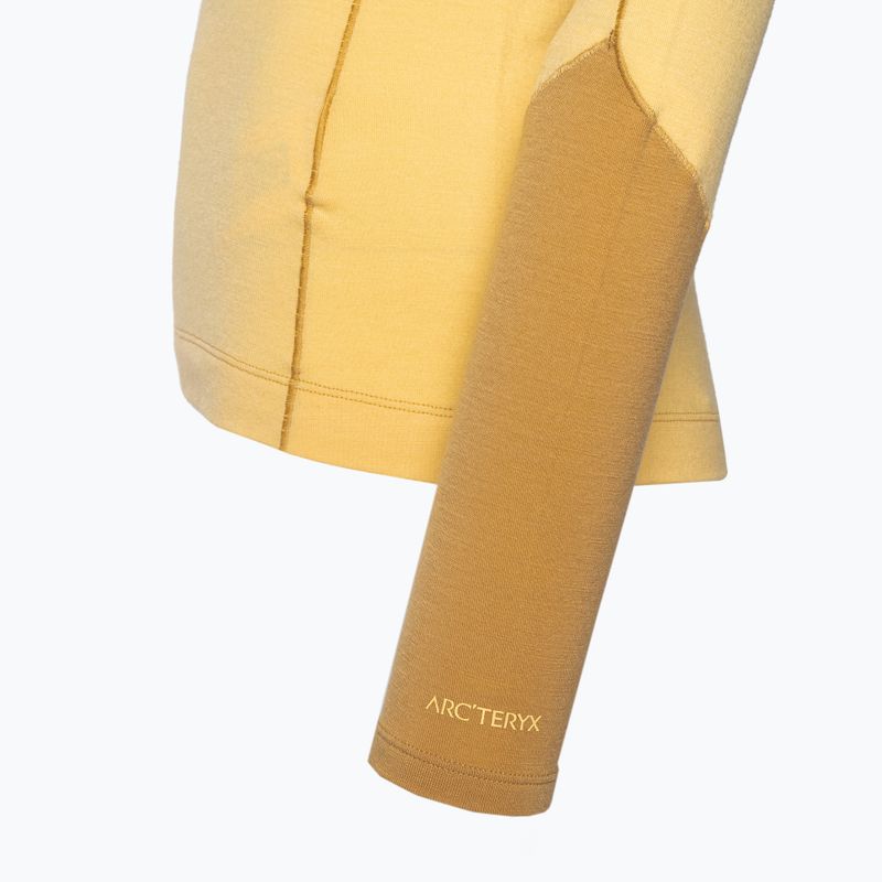 Arcteryx moteriškas terminis džemperis Rho Wool Crew sunstone/retreatreat 3