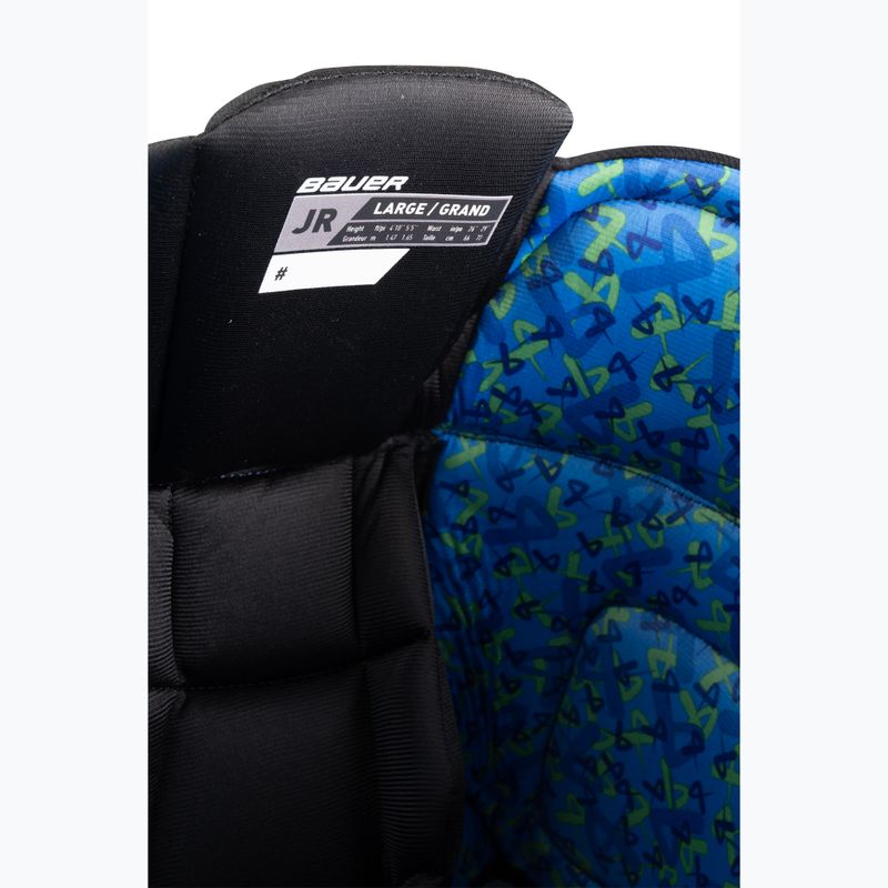 Vaikiškos ledo ritulio kelnės Bauer X Jr black 4