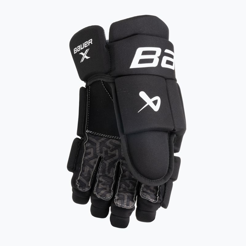 Ledo ritulio pirštinės Bauer X Sr black 2