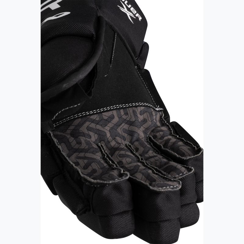 Ledo ritulio pirštinės Bauer X Sr black 4