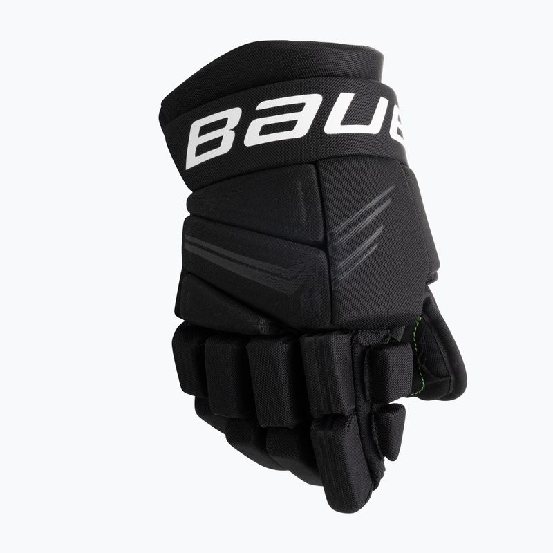 Vaikiškos ledo ritulio pirštinės Bauer X Jr black