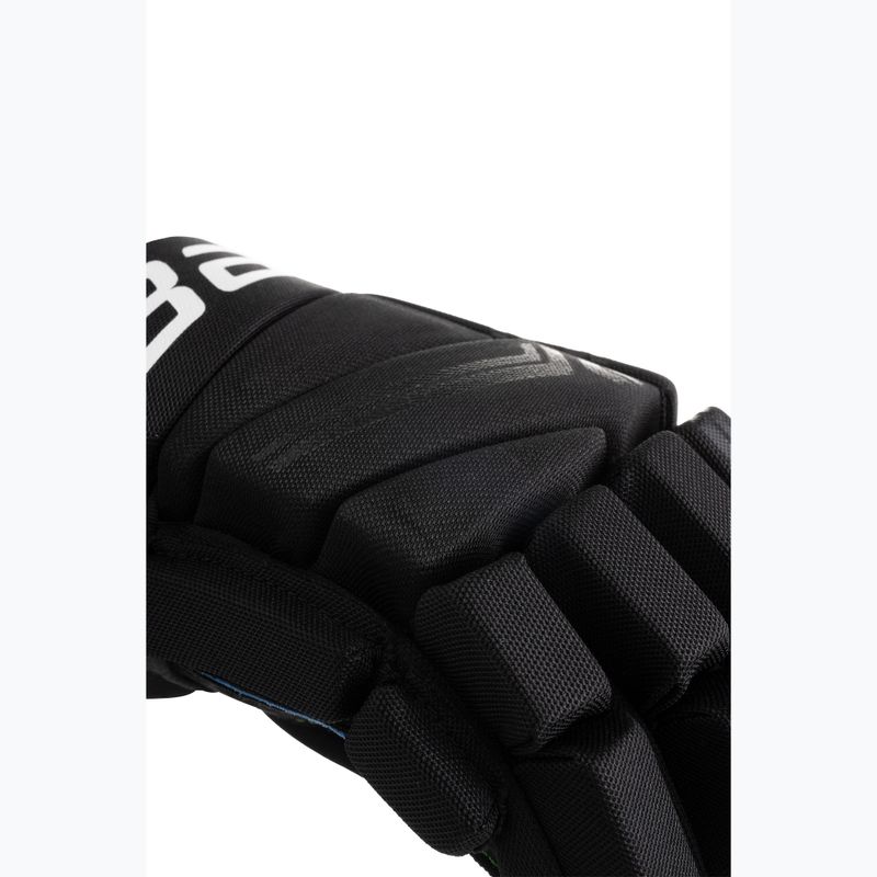 Vaikiškos ledo ritulio pirštinės Bauer X Jr black 3
