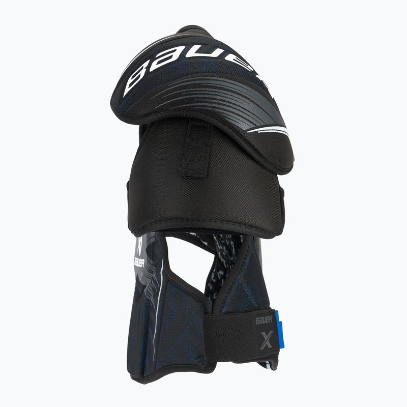 Ledo ritulio pečių apsaugos Bauer X Shoulder Pad Sr black/blue 3