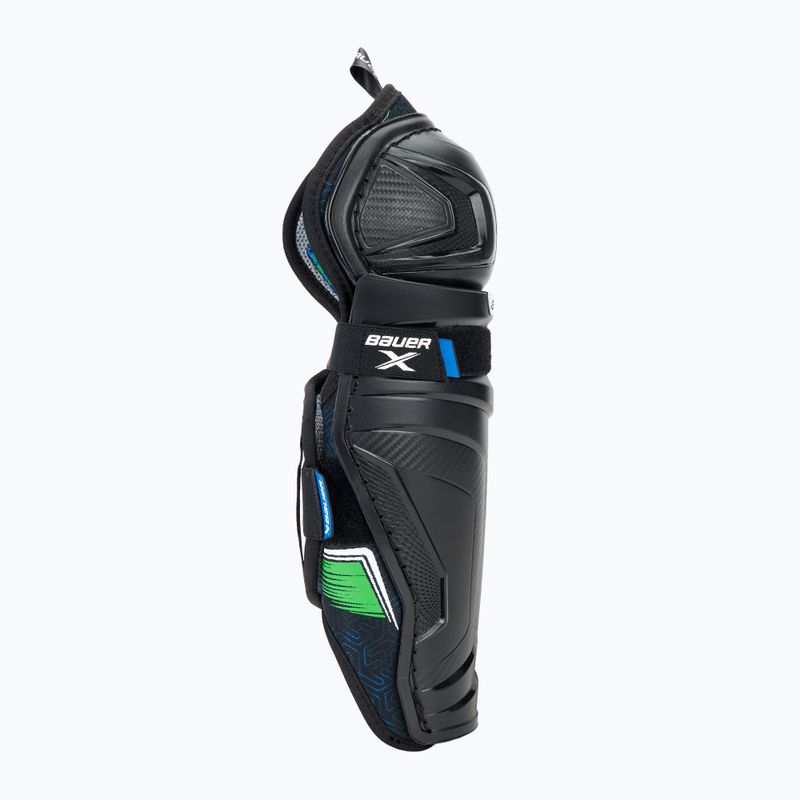 Vaikiškos ledo ritulio blauzdų apsaugos Bauer X Shin Guard Jr black 3