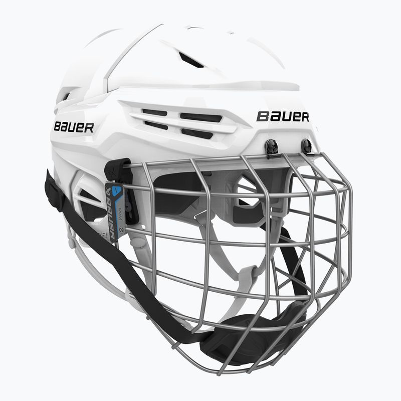Ledo ritulio šalmas Bauer Re-Akt 55 Combo white