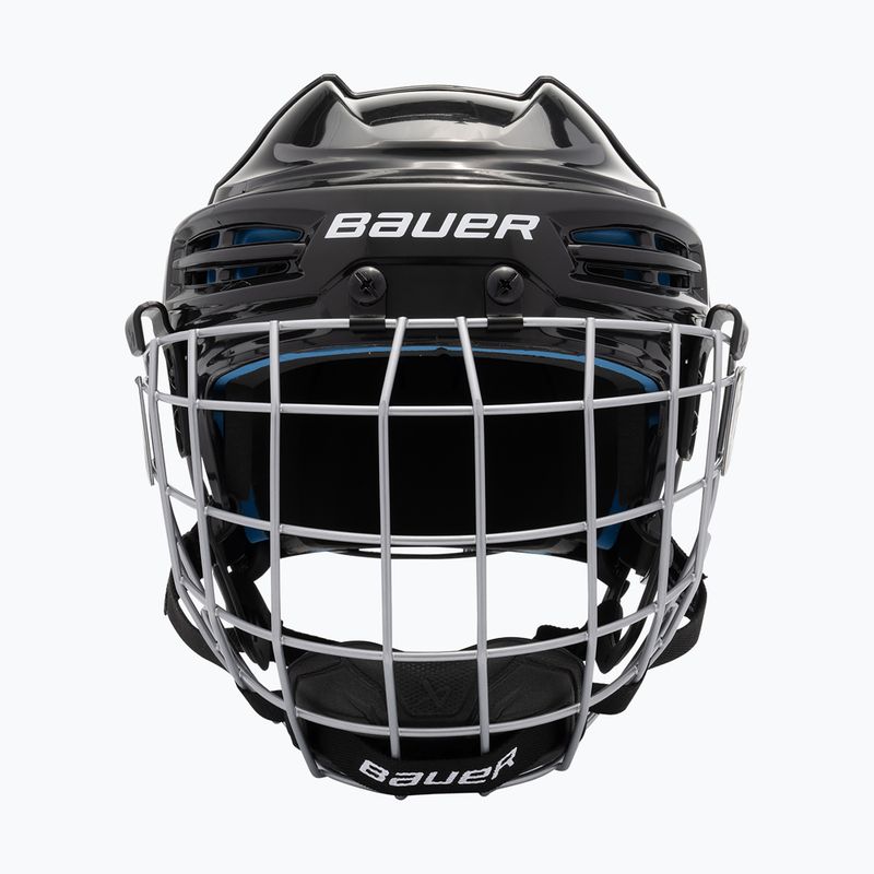 Vaikiškas ledo ritulio šalmas Bauer Prodigy 2.0-Helmet-Combo black 2