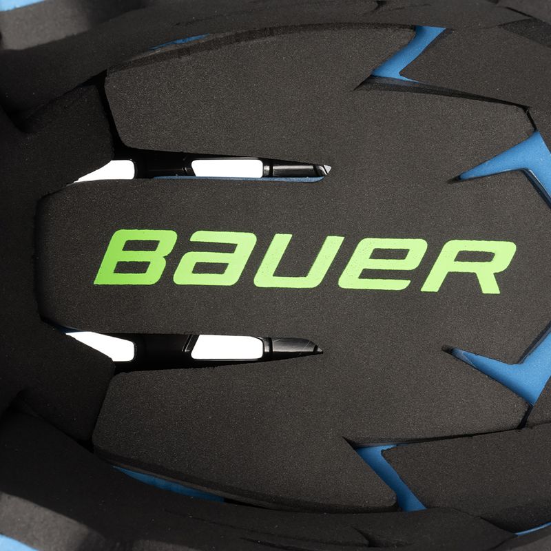 Vaikiškas ledo ritulio šalmas Bauer Prodigy 2.0-Helmet-Combo black 7