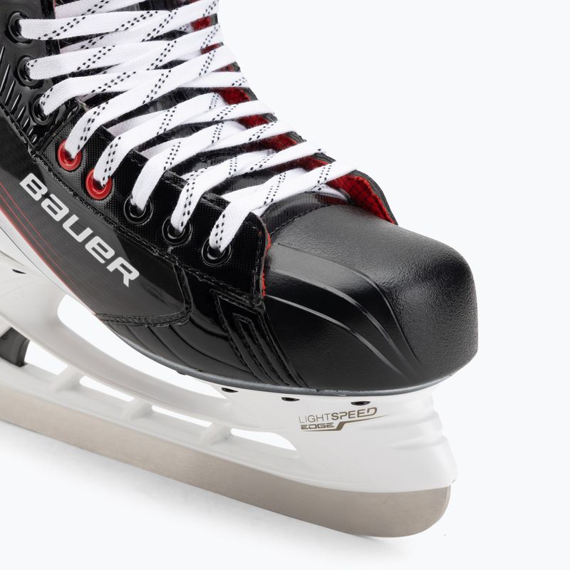 Vyriškos ledo ritulio pačiūžos Bauer Vapor Fly30 Sr black/red 6