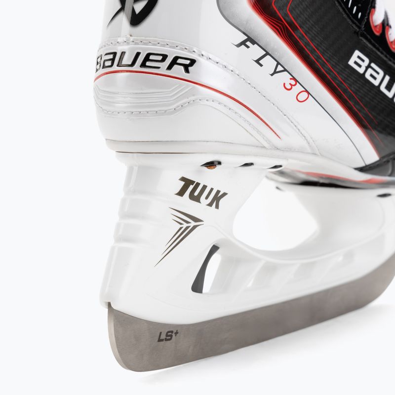 Vyriškos ledo ritulio pačiūžos Bauer Vapor Fly30 Sr black/red 8