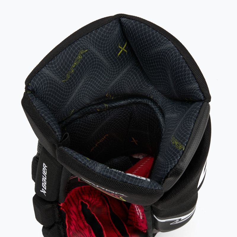 Ledo ritulio pirštinės Bauer Vapor Fly40 Sr black/white 7