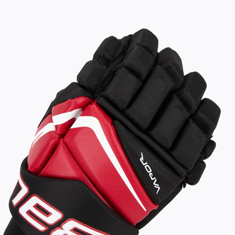 Ledo ritulio pirštinės Bauer Vapor Fly40 Int black/red 5