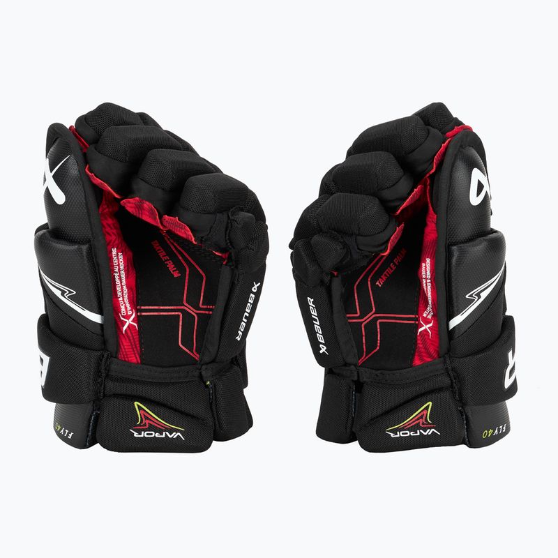 Ledo ritulio pirštinės Bauer Vapor Fly40 Int black/white 3