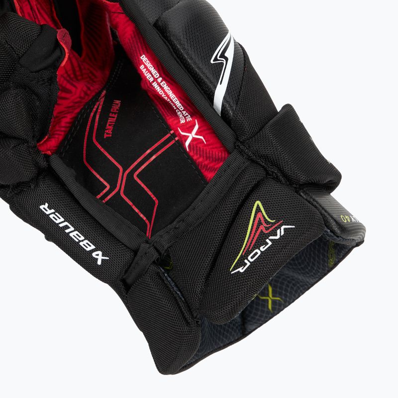 Ledo ritulio pirštinės Bauer Vapor Fly40 Int black/white 6