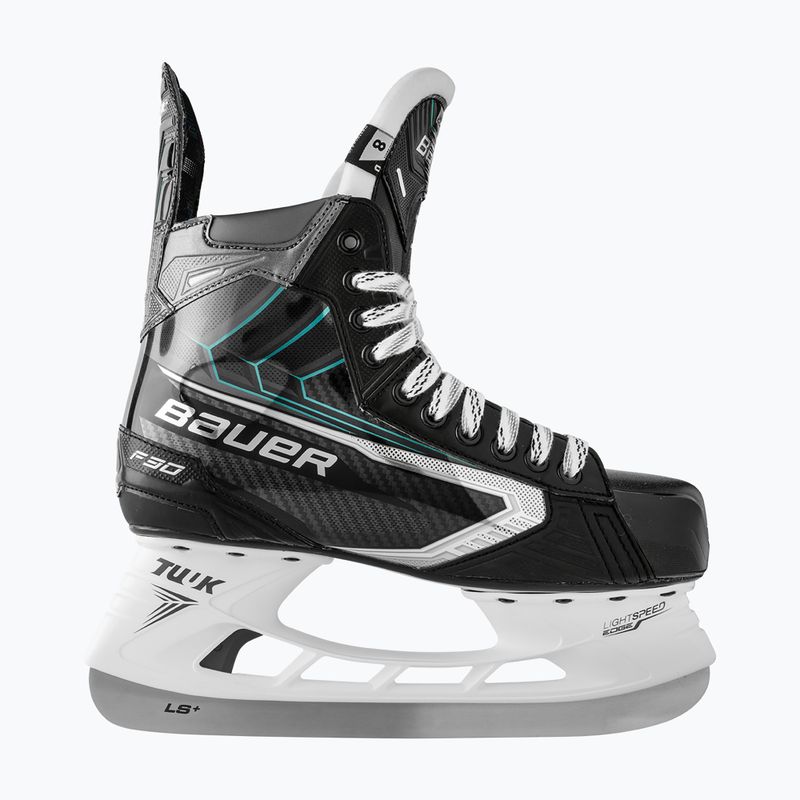 Vyriškos ledo ritulio pačiūžos Bauer Supreme F30 Skate-Sr black/black 2