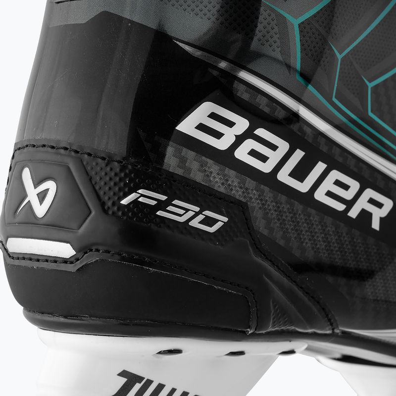 Vyriškos ledo ritulio pačiūžos Bauer Supreme F30 Skate-Sr black/black 7