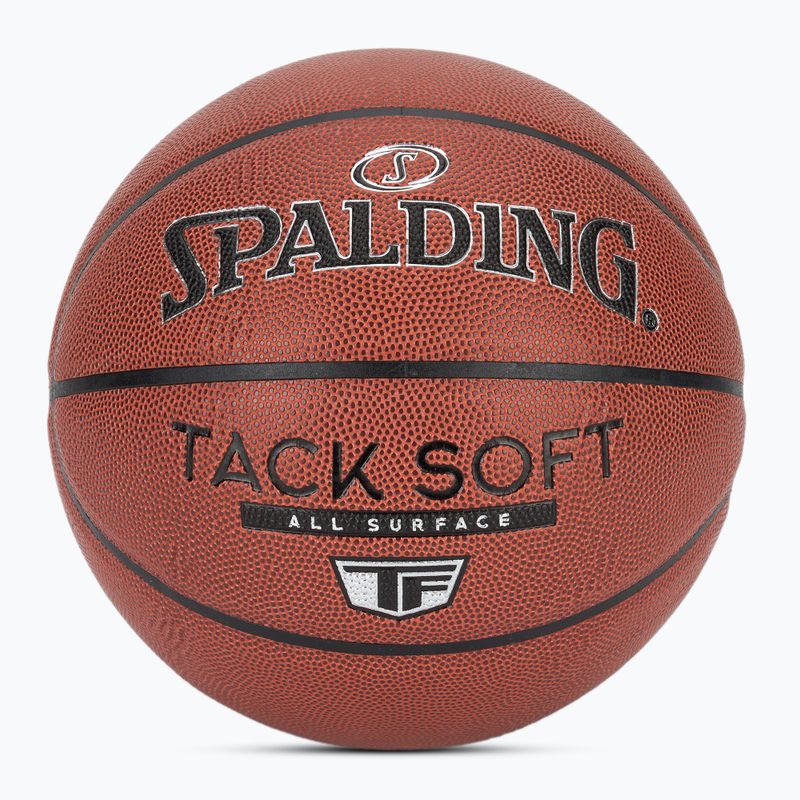 Krepšinio kamuolys Spalding TF Tack Soft oranžinis dydis 6