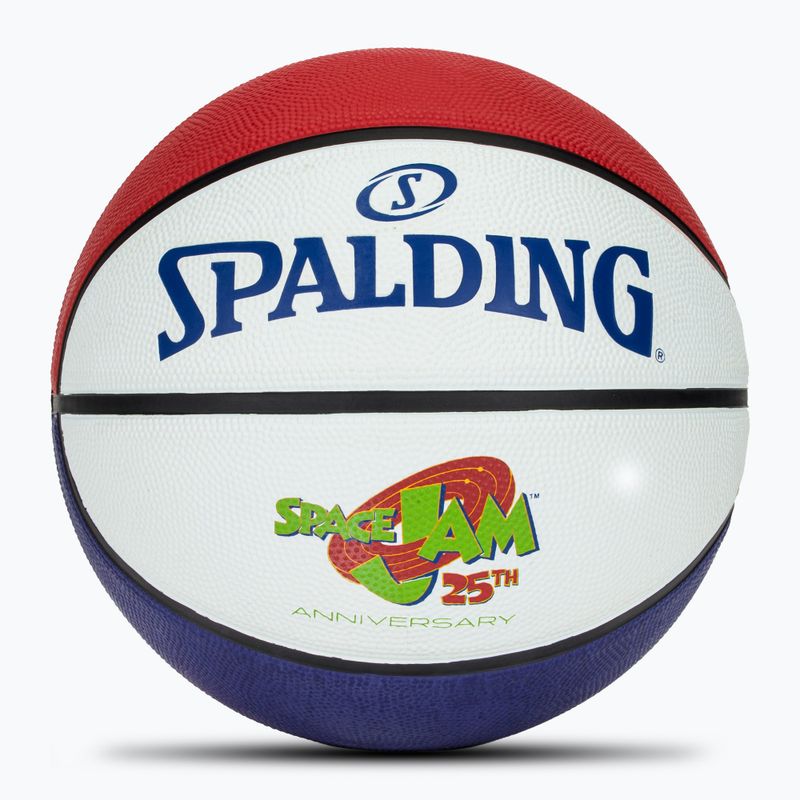 Krepšinio kamuolys Spalding Space Jam Tune white/red/blue dydis 7