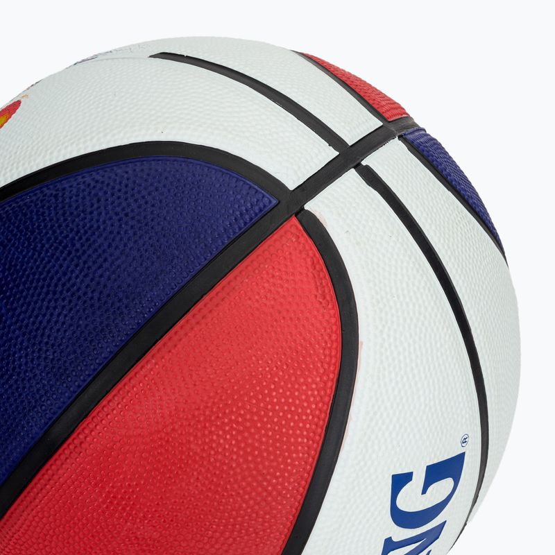 Krepšinio kamuolys Spalding Space Jam Tune white/red/blue dydis 7 5