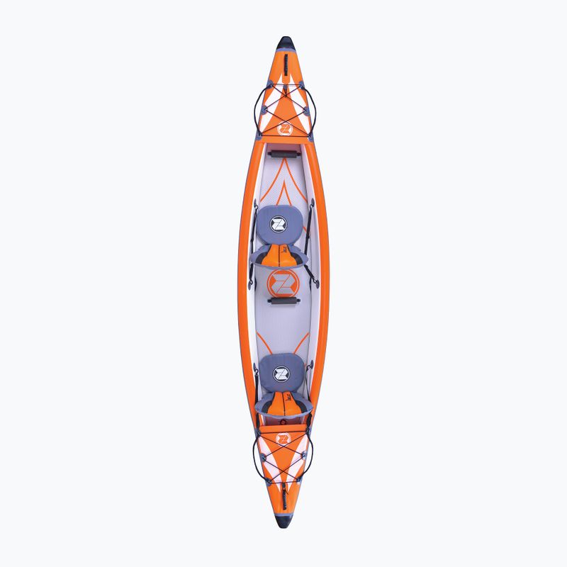 Pripučiama baidarė 2 asmenims ZRAY Drift 14'0" white/orange 2