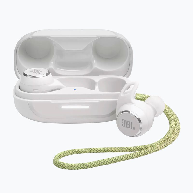 JBL Reflect Aero belaidės ausinės baltos spalvos JBLREFAERWHT