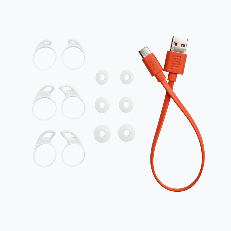JBL Reflect Aero belaidės ausinės baltos spalvos JBLREFAERWHT 4