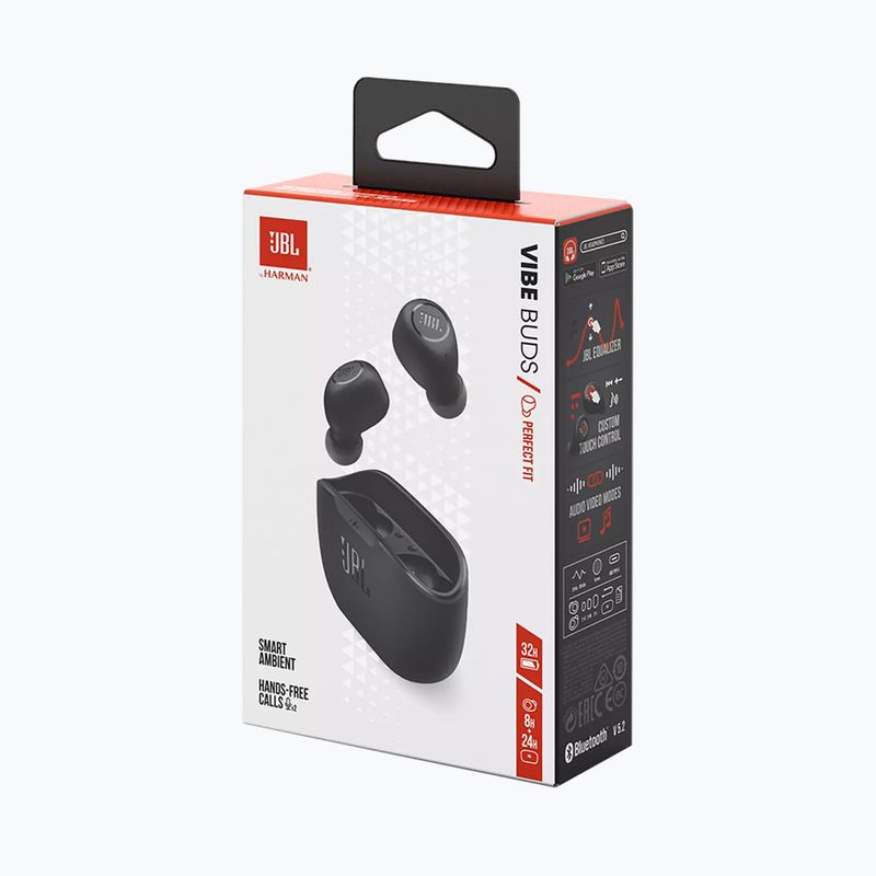 Belaidės ausinės JBL Vibe 100 juodos 9