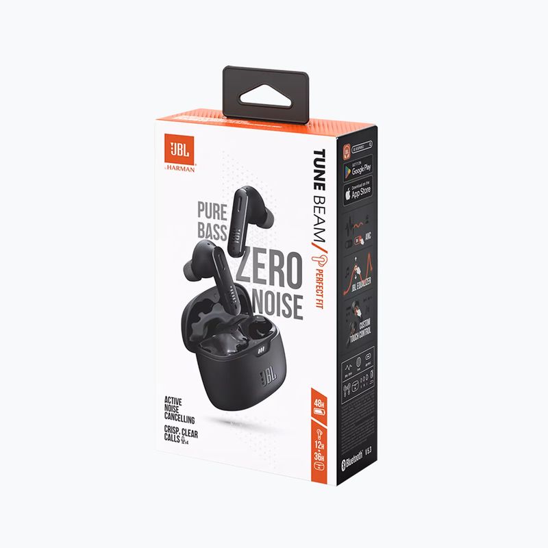 Belaidės ausinės JBL Tune Beams Tws juodos 9