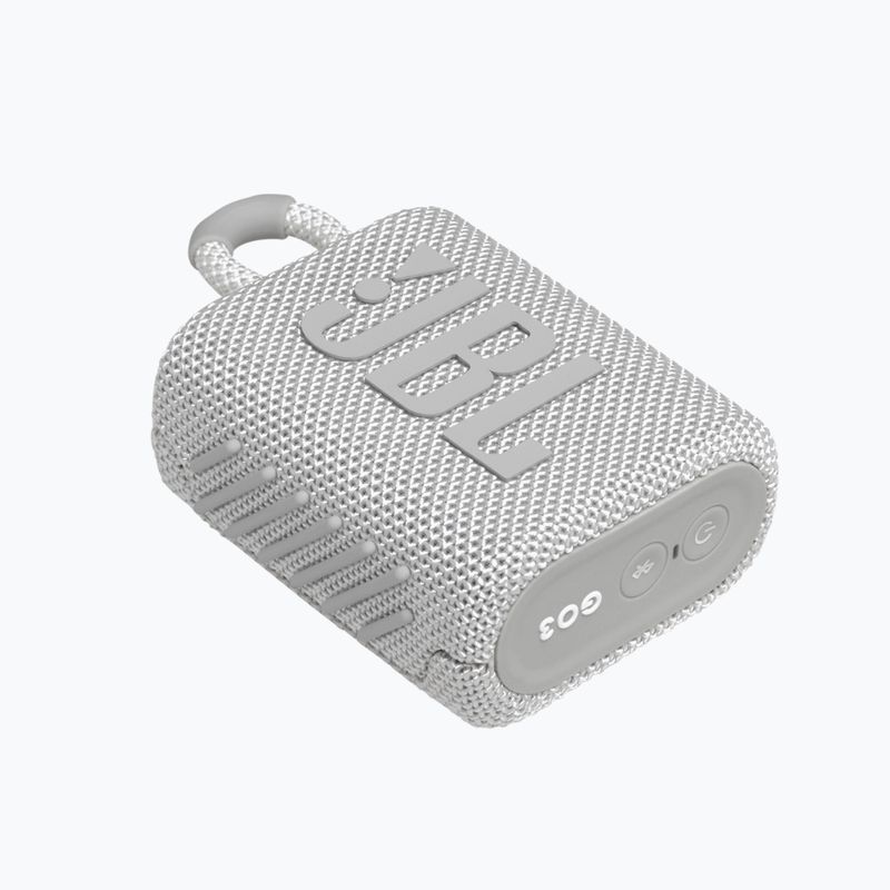 JBL GO 3 mobilioji kolonėlė balta JBLGO3WHT 3