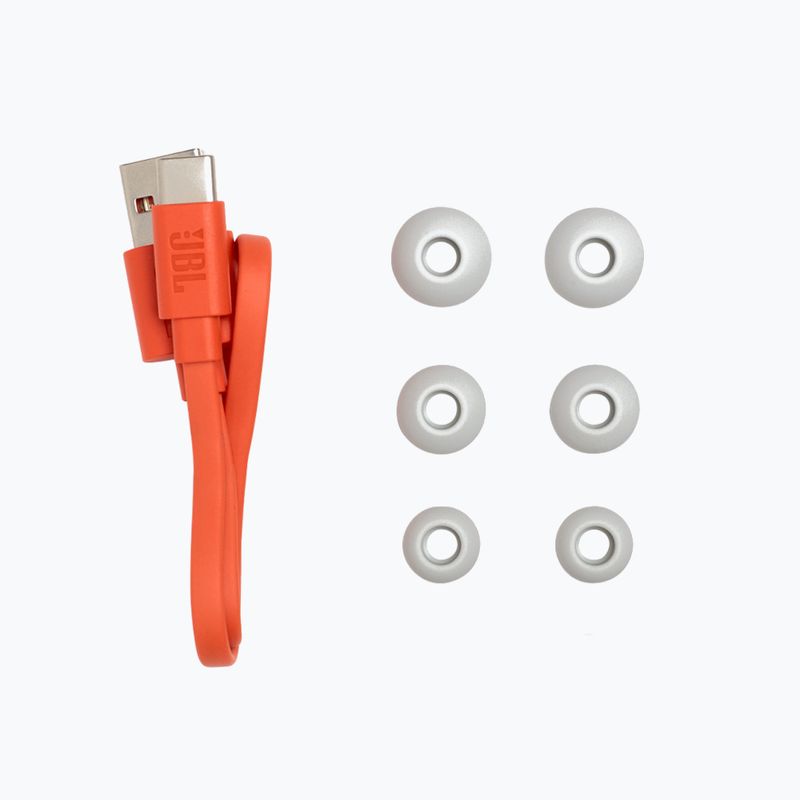 JBL Endurance Peak II belaidės ausinės baltos spalvos JBLENDURPEAKIIWT 13