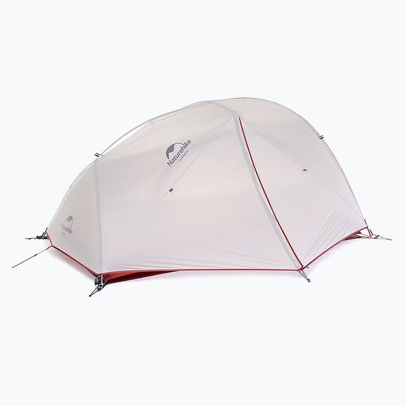 Dvivietė žygio palapinė Naturehike Star River 2 light grey/red