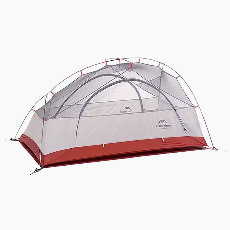 Dvivietė žygio palapinė Naturehike Star River 2 light grey/red 3