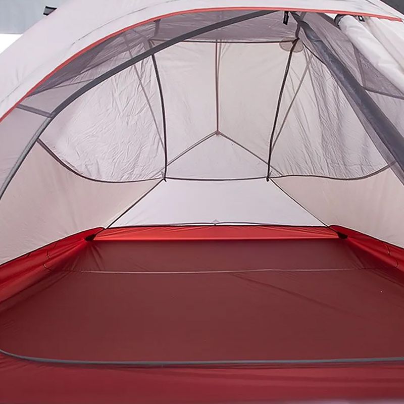 Trivietė žygio palapinė Naturehike Updated Cloud Up 3 light grey/red 5