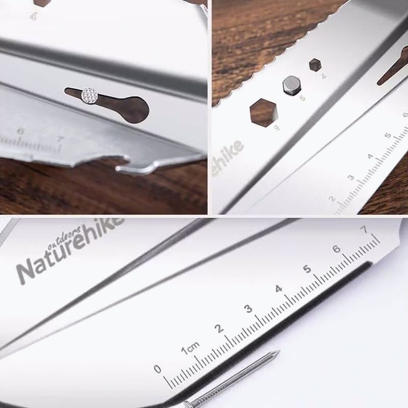 Daugiafunkcinė kastuvė Naturehike NH20GJ001 silver 2