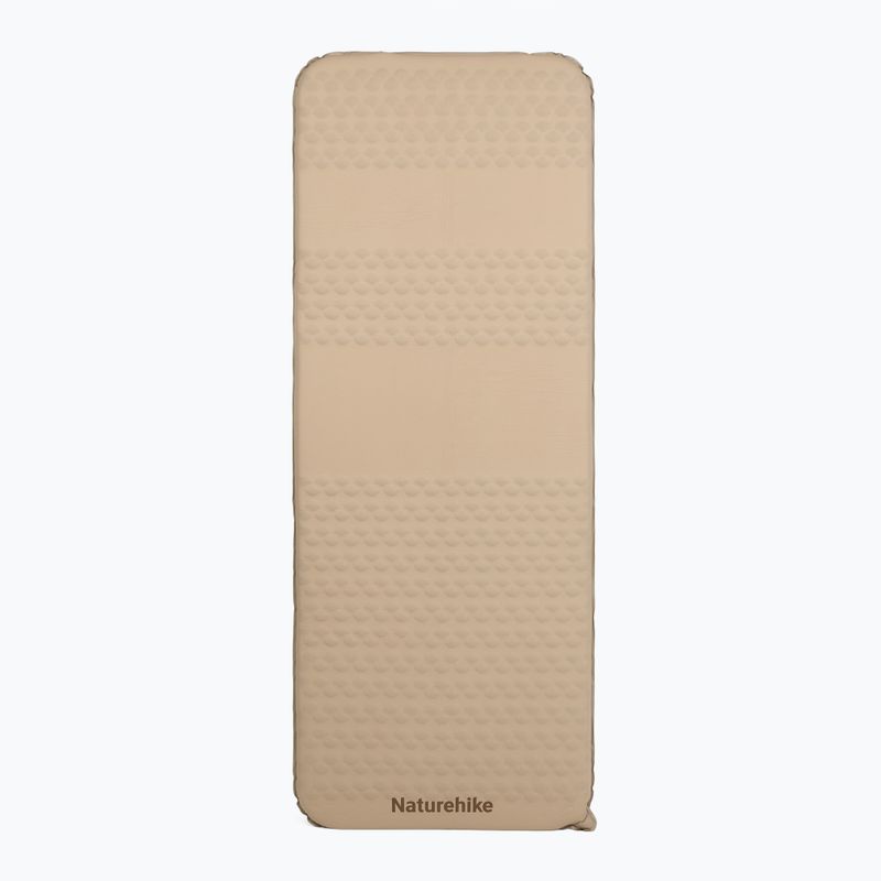 Pripučiamas kilimėlis Naturehike Featherbone Single Large Wide brown 2