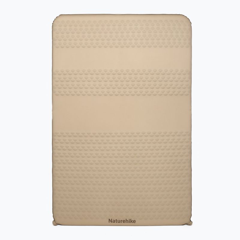 Pripučiamas kilimėlis Naturehike Featherbone Double Regular Wide brown 2