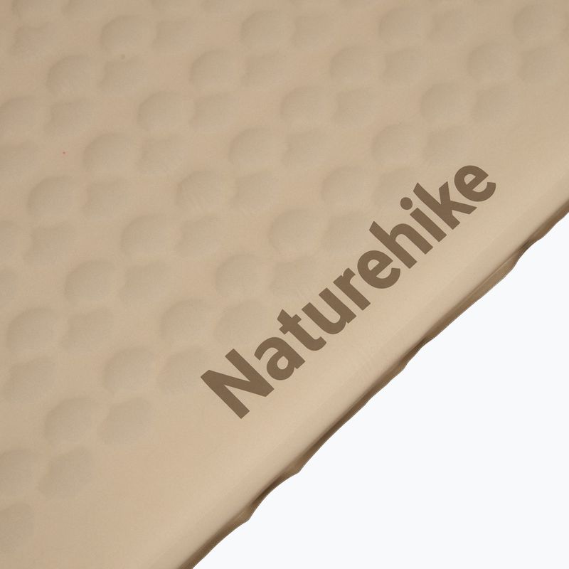 Pripučiamas kilimėlis Naturehike Featherbone Double Regular Wide brown 5