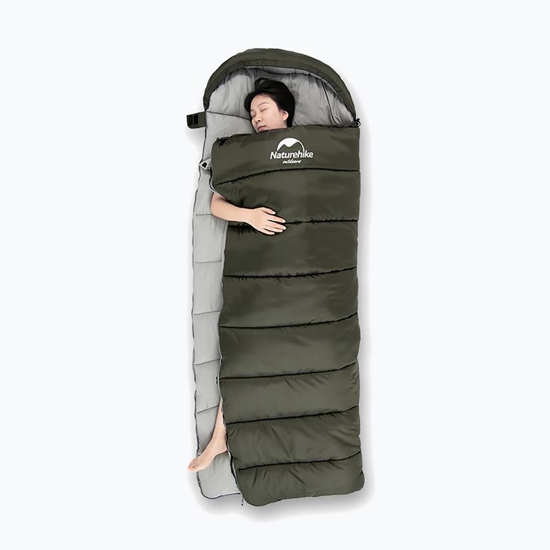 Miegmaišis Naturehike U250 army green 5