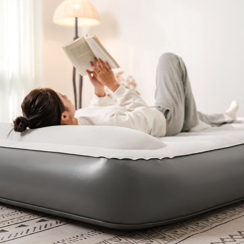 Pripučiamas čiužinys Naturehike Chenjing with Pillow Double grey 10