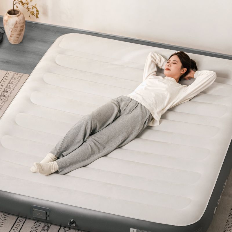 Pripučiamas čiužinys Naturehike Chenjing with Pillow Triple grey 5
