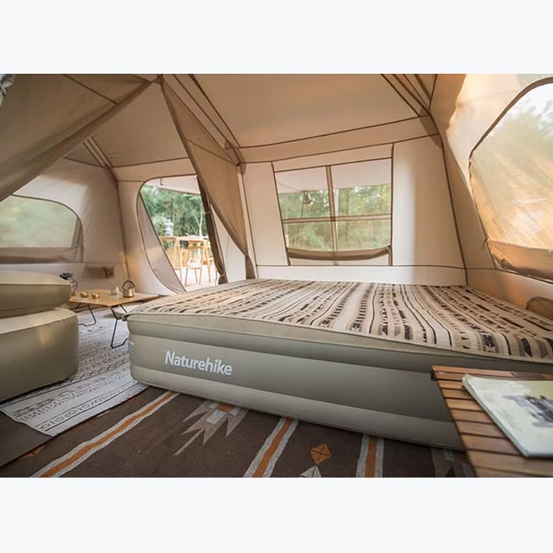 4 vietų stovyklavimo palapinė Naturehike Village 13 Ridge Ultimate Edition brown/ti black 7